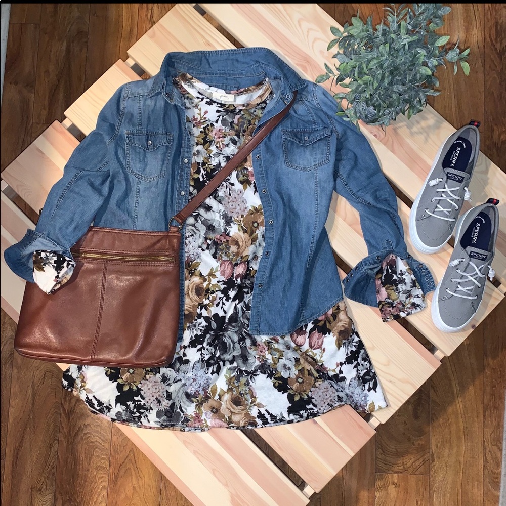 Floral Shopping Dress